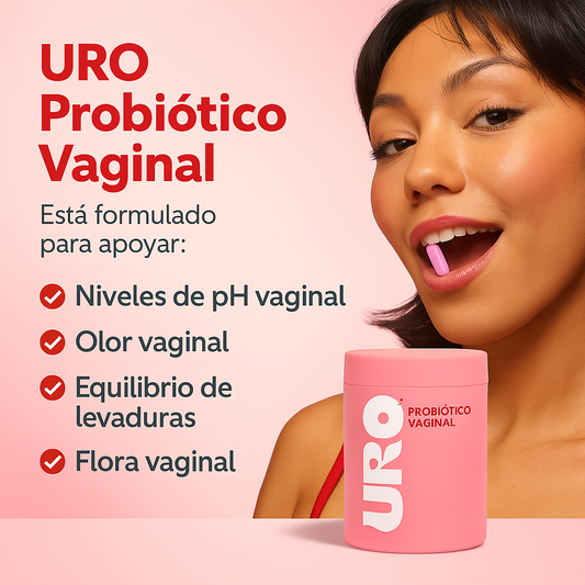 💗 URO VAGINAL PROBIOTICS 60 Cápsulas - Salud Íntima Femenina y Equilibrio del pH