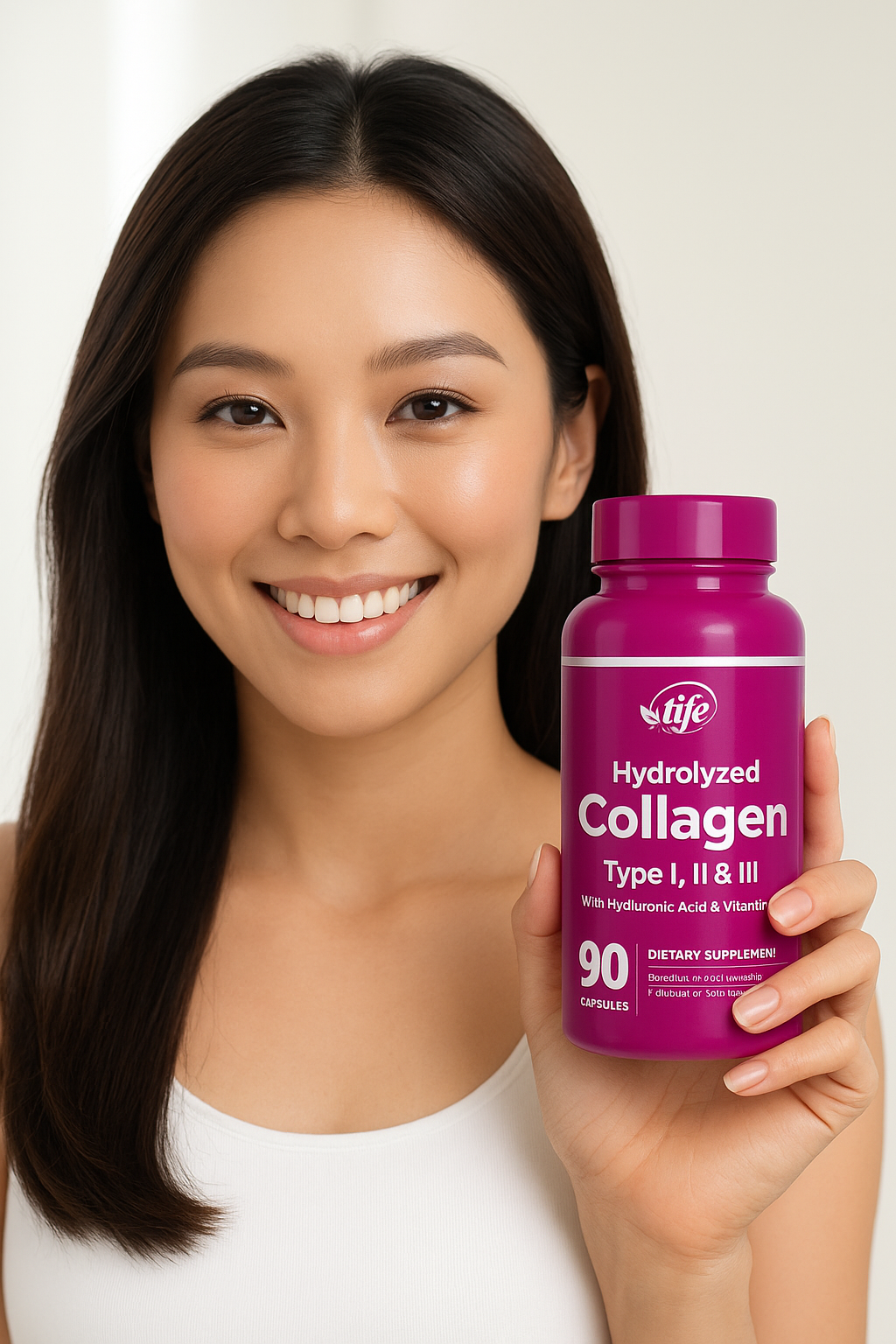 COLÁGENO HIDROLIZADO 90 CÁPSULAS - Juventud y Belleza Natural