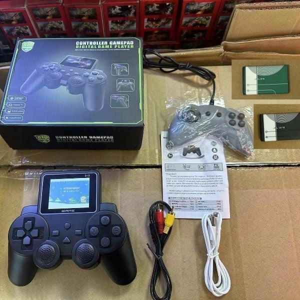Control de Juegos con Pantalla - Consola Portátil S10 Gamepad