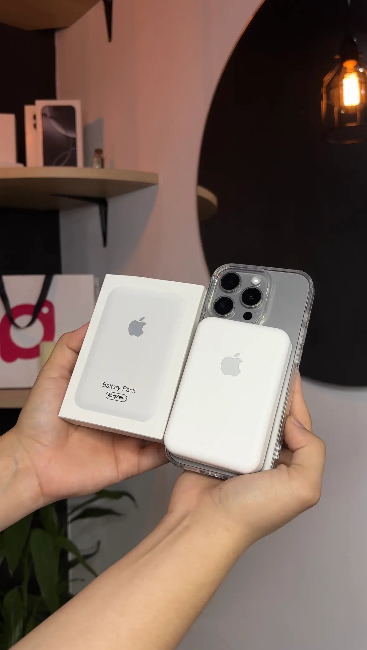 Batería Inalámbrica MagSafe 5000mAh Carga Rápida 20W para iPhone 12/13/14/15