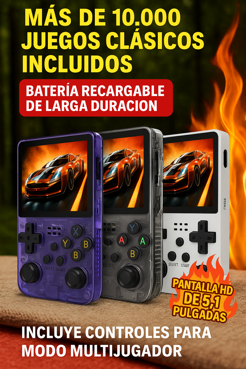 🔥 CONSOLA R36S - LA LEYENDA RETRO HA RENACIDO 🔥