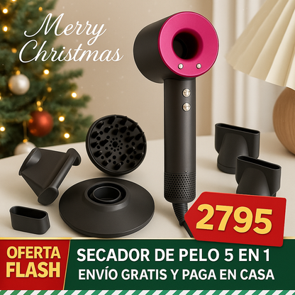 💨 Secador de Pelo 5 en 1 LOWER - Protección y Cuidado Profesional