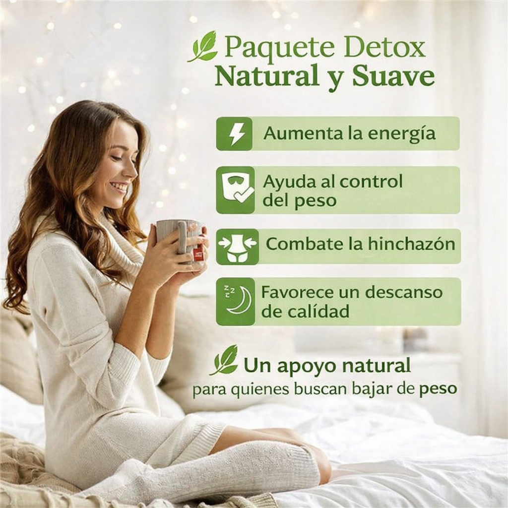 Slimtea 14 Day Detox – Desinflama y Limpia tu Cuerpo Naturalmente