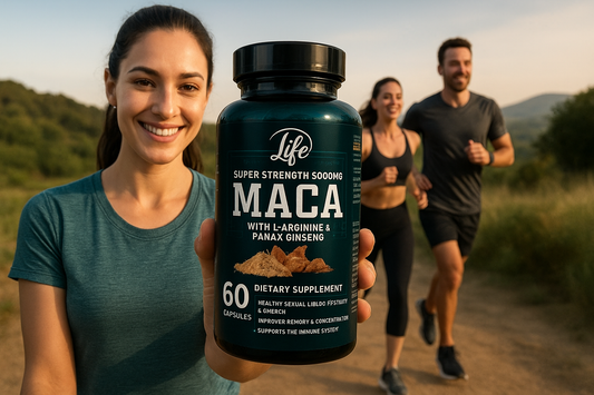 MACA PERUANA 60 CÁPSULAS - Energía Natural y Vitalidad