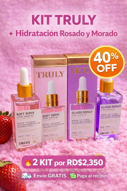 KIT TRULY 🍓 Hidratación + Blanqueamiento con Aroma a Fresa