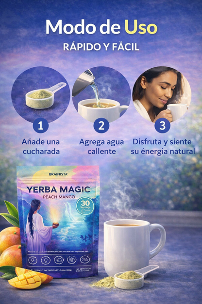 Yerba Magic Sabor a mango🥭