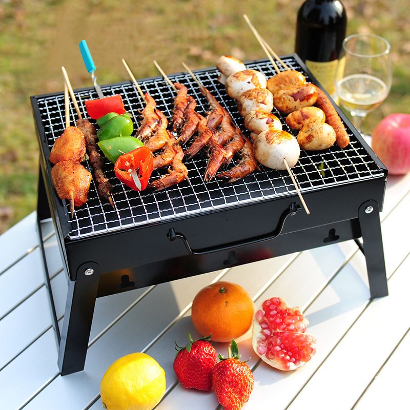 BBQ Barbecue Pequeño Portátil - Parrilla Compacta para Exteriores