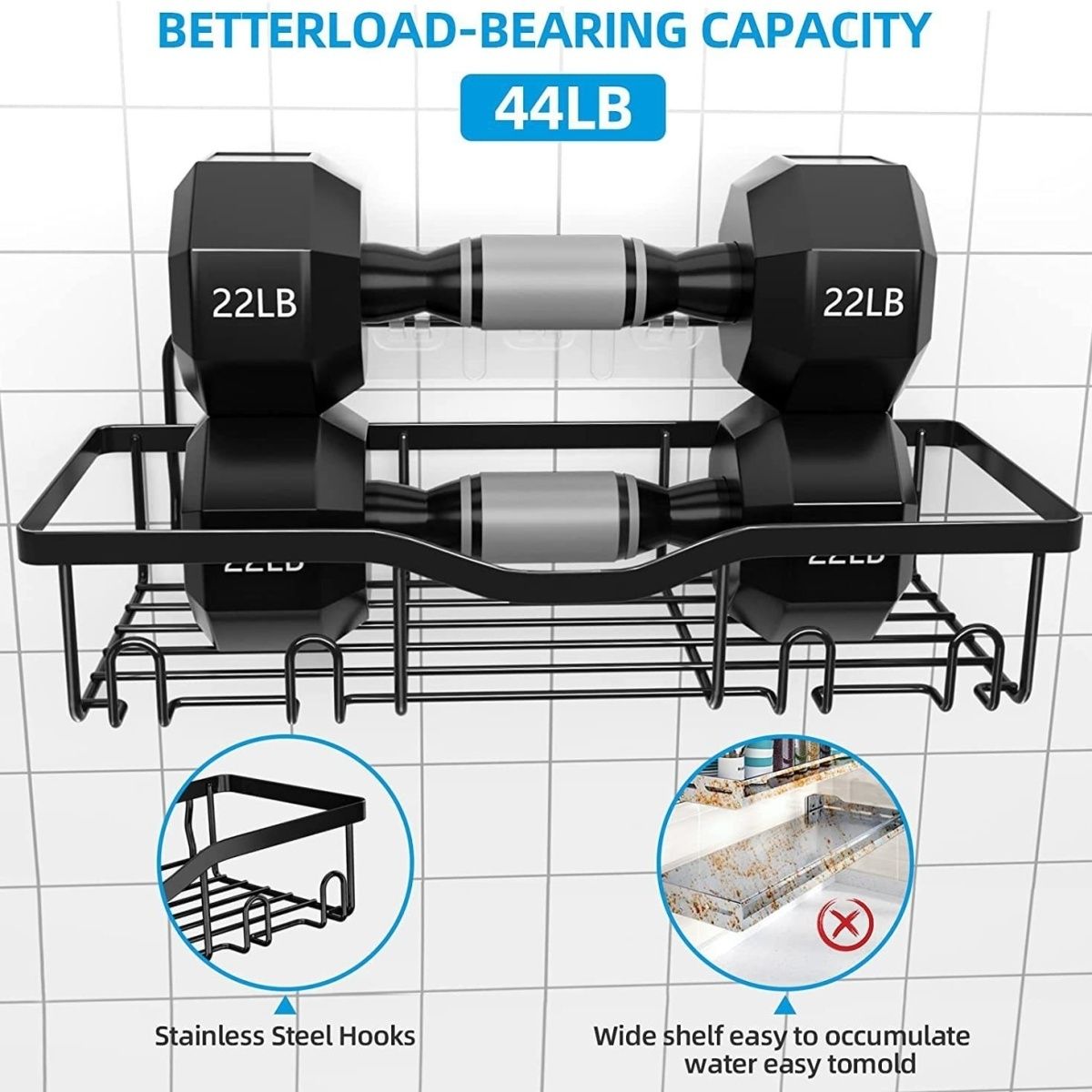 Organizador de Baño Adhesivo - Set 5 Piezas (Envío Gratis)