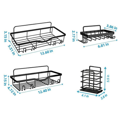 Organizador de Baño Adhesivo - Set 5 Piezas (Envío Gratis)