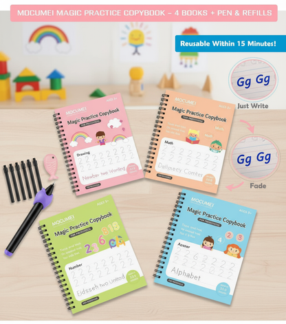 Cuadernos de Caligrafía Mágica Mejorados