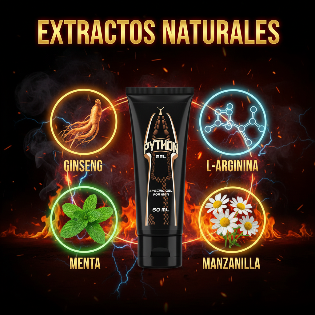 Extractos Naturales Python Gel