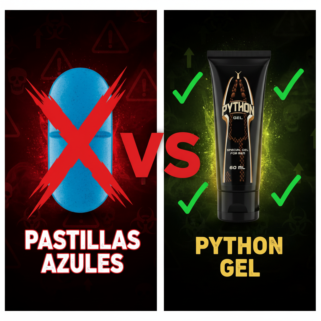 Pastillas Azules VS Python Gel